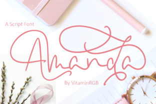 Amanda Script: A Typeface for Elegant Editorial Design