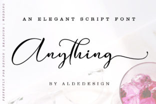 Anything Script: A Bold Typeface for Editorial Design