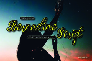 Bernadine Script: A Typeface for Elegant Editorial Design