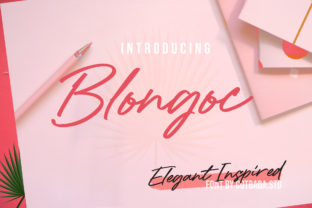 Blongoc Script: A Modern Handwritten Font for Web Design