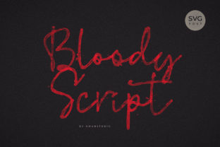 Bloody Script: A Typeface for Bold Editorial Moments