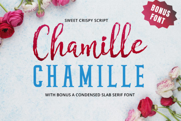 Chamille Script: A Hand-Lettered Font for Makers