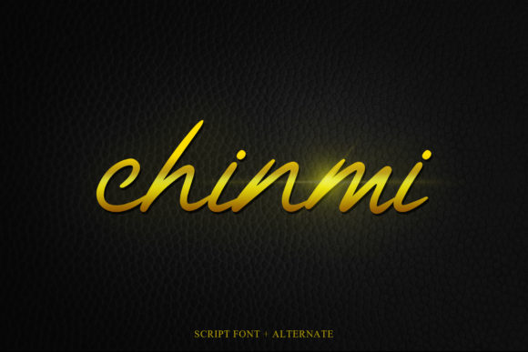 Chinmi Script: A Premium Typeface for Digital Brands