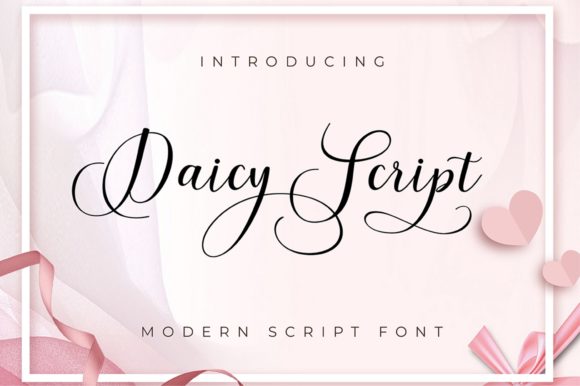 Daicy Script: A Modern Typeface for Digital Branding