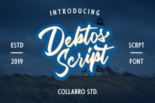 Debtos Script: A Handwritten Font for Branding