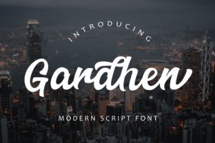 Gadhen Script: A Handwritten Typeface for Branding