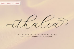 Ithalia Script: A Modern Typeface for Editorial Design
