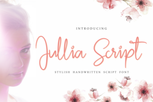 Jullia Script: A Handwritten Font for Crafters