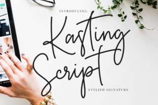 Kasting Script: A Handwritten Font for Modern Campaigns