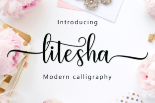 Litesha Script: A Typeface for Elegant Editorial Design