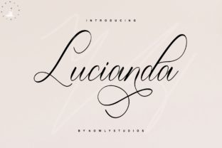 Lucianda Script: Elevate Your Brand Typeface