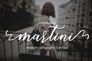 Martini Script Font for Handmade Makers
