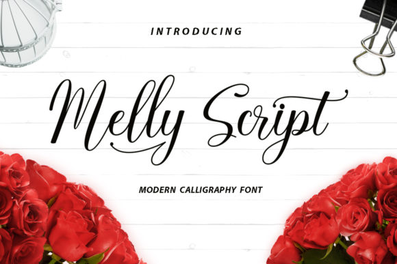 Melly Script: A Modern Typeface for Polished Branding