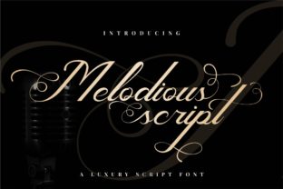 Melodious Script: A Typeface for Elegant Editorial Design