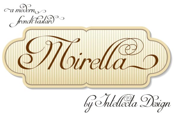 Mirella Script: A Modern Typeface for Digital Elegance