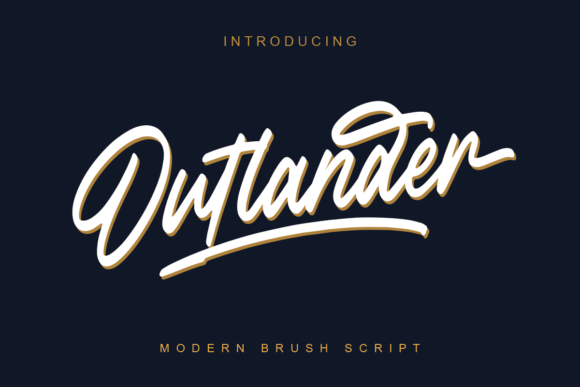 Outlander Brush Script: A Typeface for Editorial Charm
