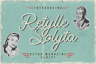 Retylle Solyta Script: A Vintage Font for Modern Brands