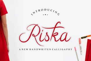 Riska Script: A Playful Typeface for Digital Brands