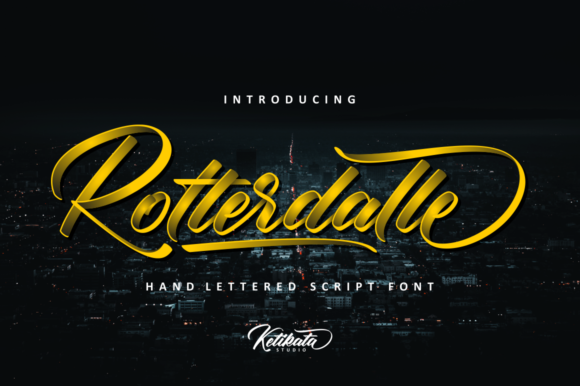 Rotterdalle Script Font for Branding