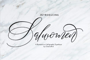 Salwomen Script: A Modern Typeface for Editorial Design