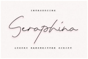 Seraphina Script: A Premium Typeface for Marketers
