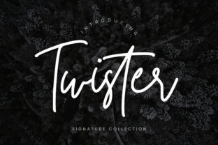 Twister Script: A Handwritten Font for Editorial Grace