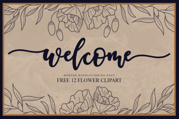 Welcome Script: A Handwritten Font for Branding